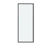 Боковая стенка Grossman Cosmo 200.K33.02.100.42.00 (100х195) графит сатин,стекло прозрачное