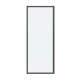 Боковая стенка Grossman Cosmo 200.K33.02.90.42.00 (90х195) графит сатин,стекло прозрачное