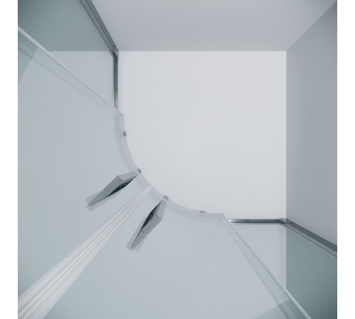 Душевое ограждение Grossman Cosmo 301.K33.02.9090.10.00 (90х90х195) четверть круга,раздвижная,хром,стекло прозрачное