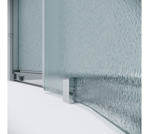 Душевое ограждение Grossman Cosmo 301.K33.02.8080.10.02 (80х80х195) четверть круга,раздвижная,хром,стекло шиншилла