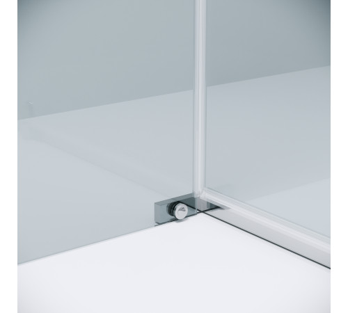 Боковая стенка Grossman Pragma 200.K33.03.90.10.00 (90х195) хром,стекло прозрачное