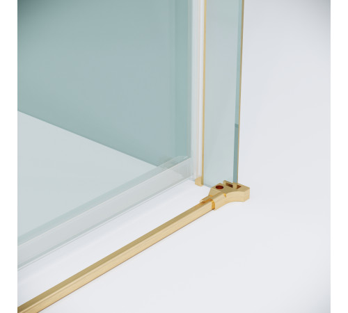 Боковая стенка Grossman Classic 200.K33.04.80.32.00 (80х195) золото сатин,стекло прозрачное