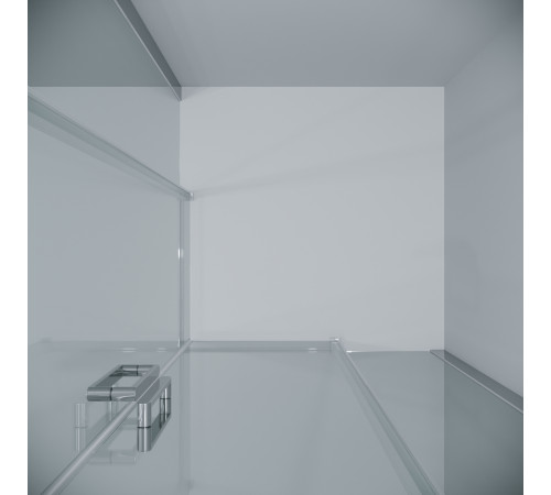 Душевое ограждение Grossman Classic 300.K33.04.9090.10.00 (90х90х195) квадрат,раздвижная,хром,стекло прозрачное