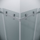 Душевое ограждение Grossman Classic 300.K33.04.9090.10.00 (90х90х195) квадрат,раздвижная,хром,стекло прозрачное