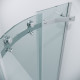 Душевое ограждение Grossman Classic 301.K33.04.1010.10.00 (100х100х195) четверть круга,раздвижная,хром,стекло прозрачное