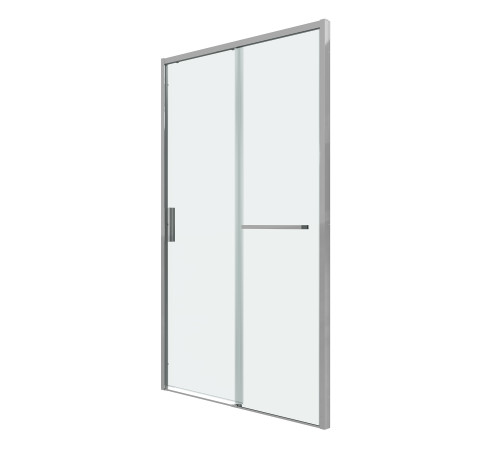 Дверь в нишу Grossman Style 100.K33.05.100.10.00 (100х195) хром,стекло прозрачное,раздвижная