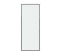 Боковая стенка Grossman Style 200.K33.05.100.10.00 (100х195) хром,стекло прозрачное