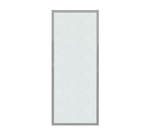 Боковая стенка Grossman Style 200.K33.05.100.10.02 (100х195) хром,стекло шиншилла