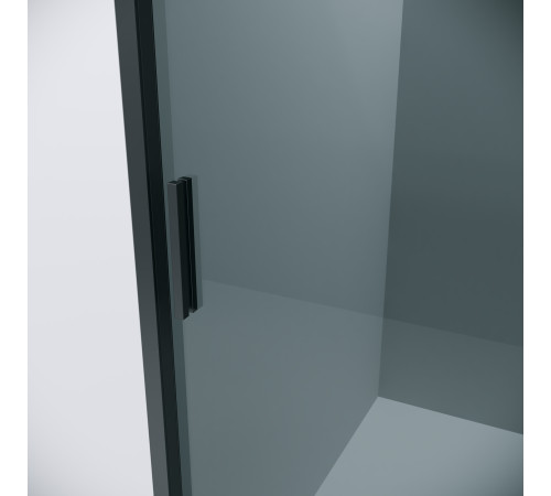 Душевое ограждение Grossman Style 100.K33.05.130.21.10-200.K33.05.90.21.10 (130х90х195) раздвижная,черный матовый,стекло тонированное