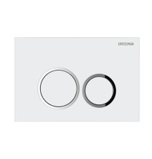 Клавиша смыва Grossman Galaxy 700.K31.01.000.000 белая глянцевая