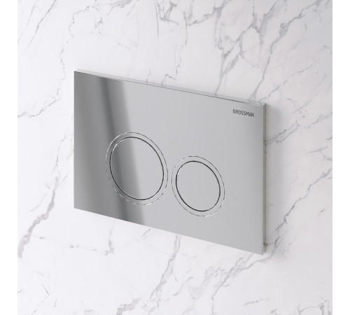 Клавиша смыва Grossman Galaxy 700.K31.01.100.100 хром глянцевый