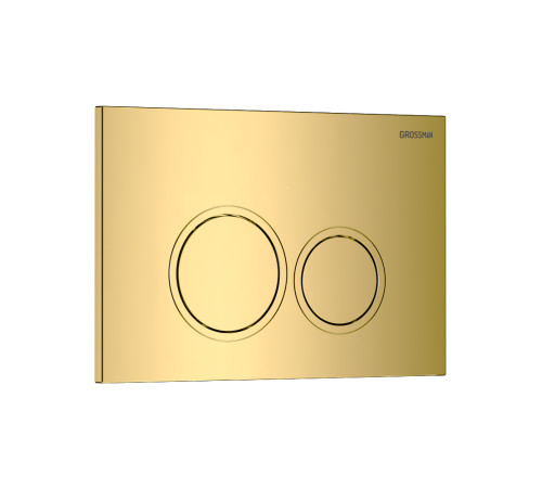 Клавиша смыва Grossman Galaxy 700.K31.01.300.300 золото глянцевый
