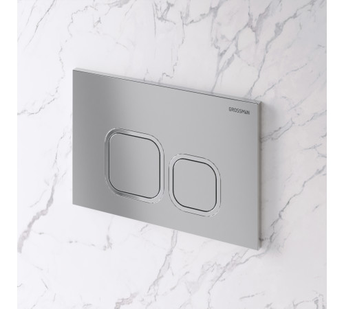 Клавиша смыва Grossman Cosmo 700.K31.02.110.110 хром матовый