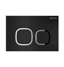 Клавиша смыва Grossman Cosmo 700.K31.02.210.210 черный матовый