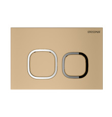 Клавиша смыва Grossman Cosmo 700.K31.02.310.310 золото матовый