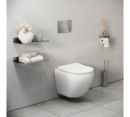 Клавиша смыва Grossman Classic 700.K31.04.12M.12M хром сатиновый