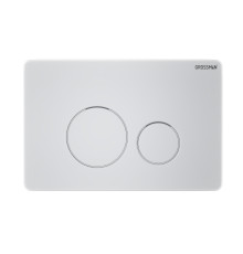 Клавиша смыва Grossman Style 700.K31.05.01M.01M белый матовый