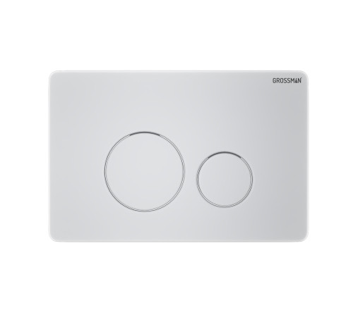 Клавиша смыва Grossman Style 700.K31.05.01M.01M белый матовый