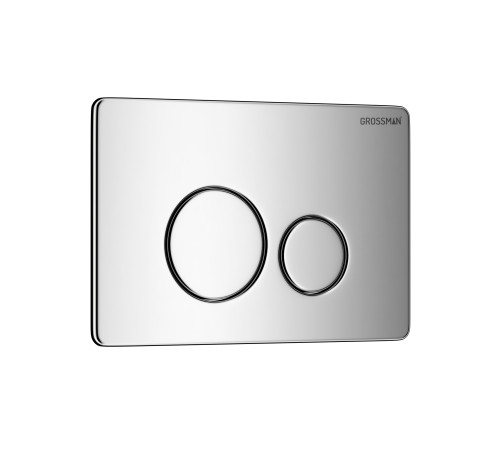 Клавиша смыва Grossman Style 700.K31.05.10M.10M хром глянцевый