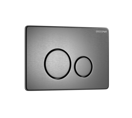Клавиша смыва Grossman Style 700.K31.05.42M.42M графит сатиновый