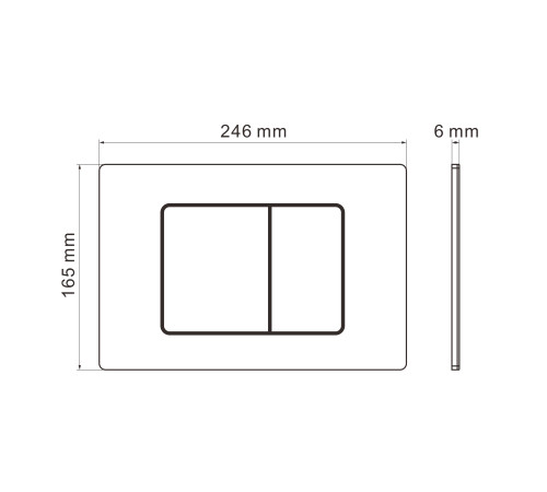Комплект 3 в 1: Grossman инсталляция 900.K31.01.000+клавиша 700.K31.04.21M.21M черный матовый+унитаз GR-4411S