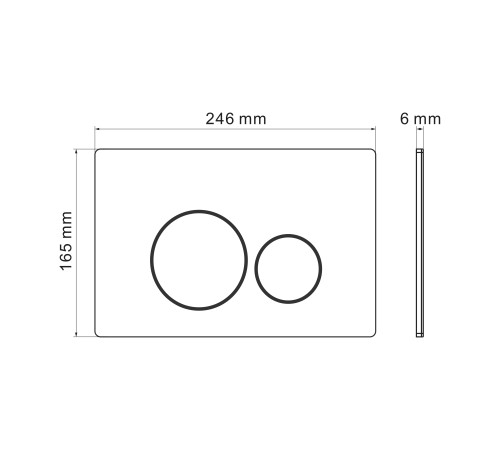 Комплект 3 в 1: Grossman инсталляция 900.K31.01.000+клавиша 700.K31.05.12M.12M хром сатиновый+унитаз GR-4411SQ