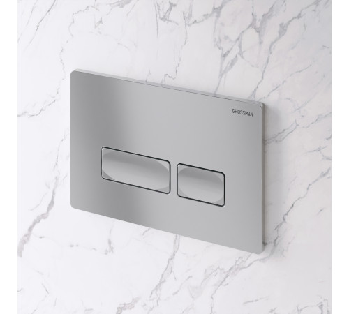 Клавиша смыва Grossman Pragma 700.K31.03.110.110 хром матовый