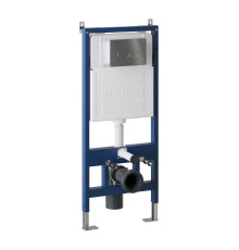 Комплект 3 в 1: Grossman инсталляция 900.K31.01.000+клавиша 700.K31.05.42M.42M графит сатиновый+унитаз GR-4414S