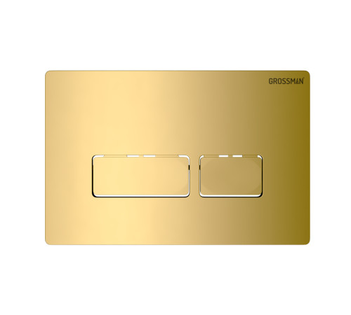 Комплект 3 в 1: Grossman инсталляция 900.K31.01.000+клавиша 700.K31.03.300.300 золото глянцевый+унитаз GR-4455BMSQ