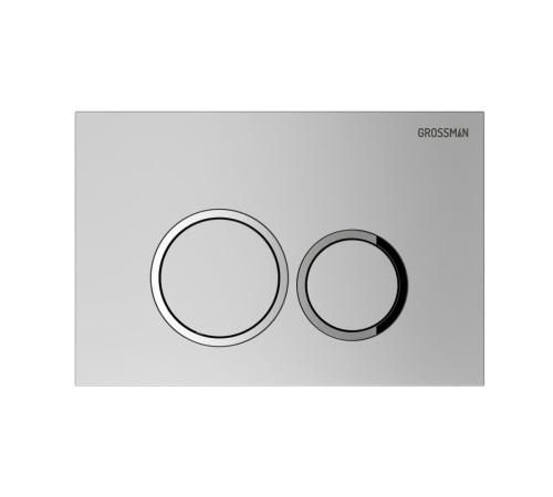 Комплект 3 в 1: Grossman инсталляция 900.K31.01.000+клавиша 700.K31.01.110.110 хром матовый+унитаз GR-4455SWS
