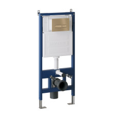 Комплект 3 в 1: Grossman инсталляция 900.K31.01.000+клавиша 700.K31.03.310.310 золото матовый+унитаз GR-4414S