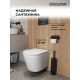 Комплект 3 в 1: Grossman инсталляция 900.K31.01.000+клавиша 700.K31.04.42M.42M графит сатиновый+унитаз GR-4477SQ