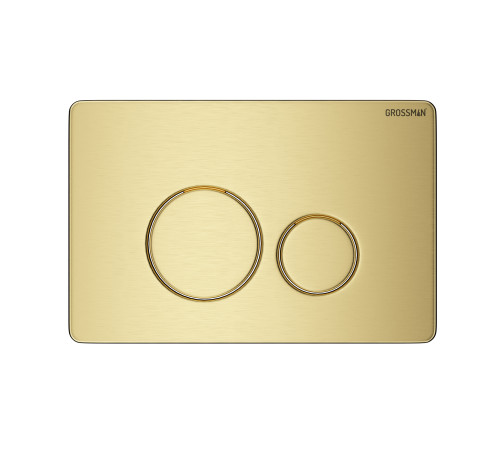 Комплект 3 в 1: Grossman инсталляция 900.K31.01.000+клавиша 700.K31.05.32M.32M золото сатиновый+унитаз GR-4477S