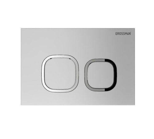 Комплект 2 в 1: Grossman инсталляция Cosmo 900.K31.01.000+клавиша смыва 700.K31.02.110.110 хром матовый