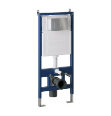 Комплект 2 в 1: Grossman инсталляция Classic 900.K31.01.000+клавиша смыва 700.K31.04.12M.12M хром сатин