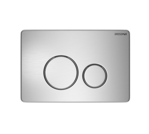 Комплект 2 в 1: Grossman инсталляция Style 900.K31.01.000+клавиша смыва 700.K31.05.12M.12M хром сатин