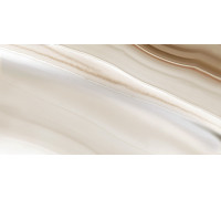 Керамогранит LCM 60120ANG11P Angel Agate Latte 60x120 бежевый полированный под оникс