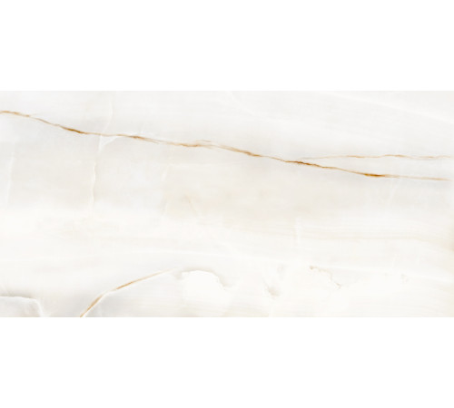 Керамогранит LCM 60120OSM00P Onyx Smoke Light 60x120 белый полированный под камень