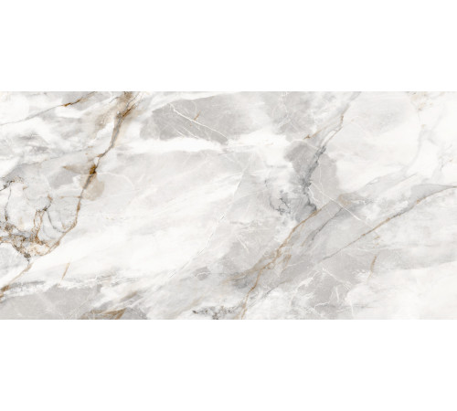 Керамогранит LCM 60120SUS15P Sunset 60x120 белый / серый полированный под камень