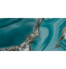 Керамогранит LCM 60120WOW16HG Wow Aquamarine 60x120 бирюзовый суперполированный под оникс