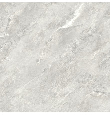 Керамогранит LCM 8080AJA15M Ajax Gray 80x80 серый глазурованный матовый / карвинг под мрамор