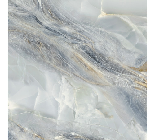 Керамогранит New Trend D60228M Estelle Blue 60x60 голубой матовый / карвинг под оникс