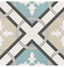 Керамогранит New Trend GP2020DGA15 Design Art Melody 20x20 микс матовый с орнаментом