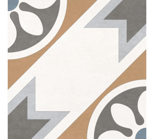 Керамогранит New Trend GP2020DNN01 Design Art Bruno 20x20 микс матовый с орнаментом