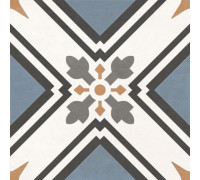 Керамогранит New Trend GP2020DNN23 Design Art Dante 20x20 микс матовый с орнаментом