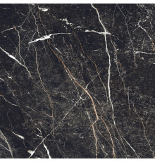 Керамогранит New Trend GP40SAM99L Sanremo Black 60x60 черно-белый лаппатированный под камень