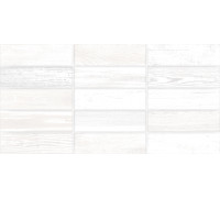 Настенная плитка New Trend WT36CON01 Congo 30x60 белая глянцевая под дерево / мозаику