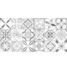 Настенная плитка New Trend WT36DAC55 Dacar 30x60 серая глянцевая пэчворк