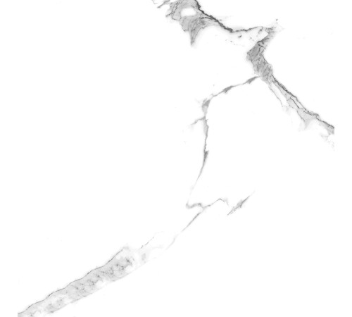 Statuario Crown Керамогранит белый 60x60 сатинированный