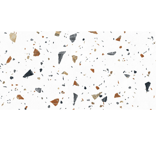 Terazzo Bianco Керамогранит цветной 60х120 матовый карвинг